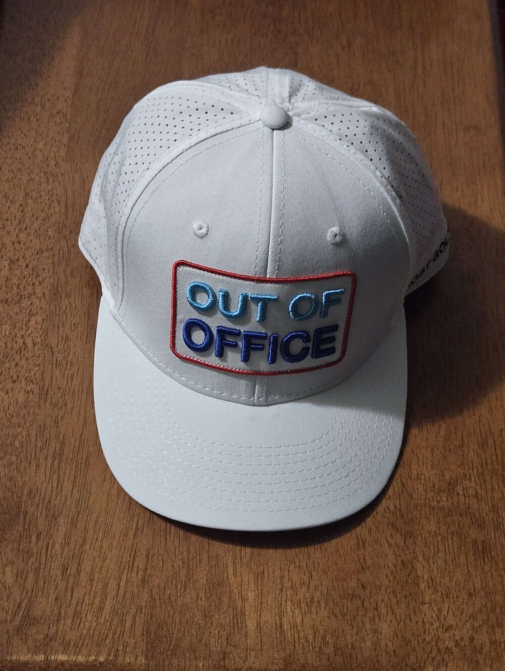 Gost Golf White 'Out of Office' Hat